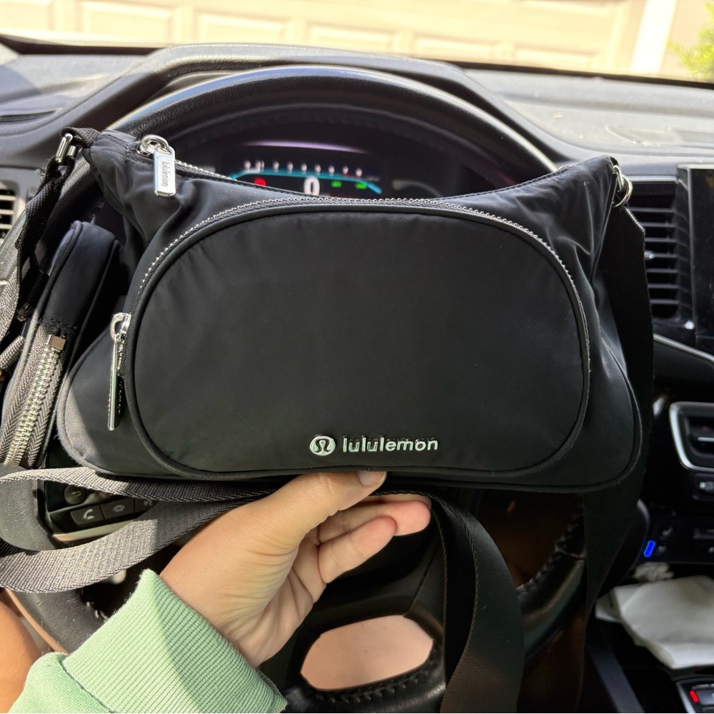 lululemon Crossbody with Nano Pouch in Black